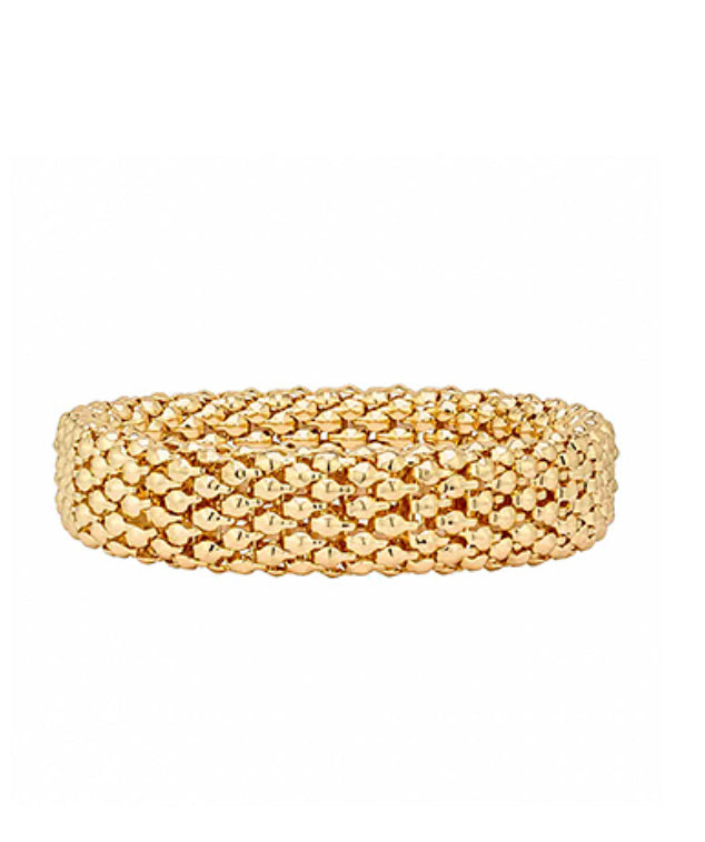 Gold Plated Metal Chain Bracelet