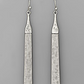 Hammered Bars Earrings