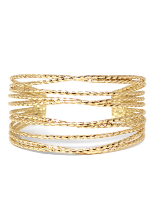 Multi-Row Cuff Bracelet