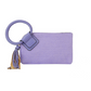 Textured Fabric Wristlet Clutch