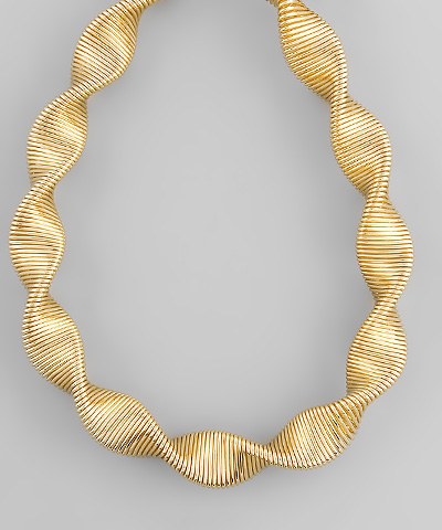 Twist Omega Chain Necklace