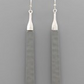 Hammered Bars Earrings