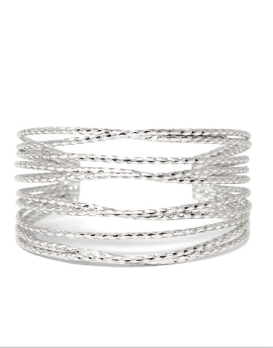 Multi-Row Cuff Bracelet