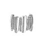 925 Sterling Silver Bars Designed Ring