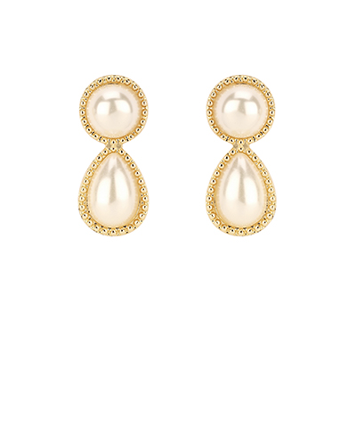 Pearl Teardrop Earrings