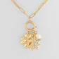 Clover & Star Pendant Chain Necklace