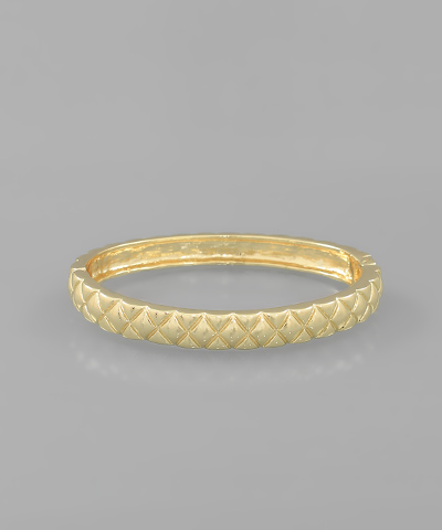 X-Pattern Flex Bangle Bracelet