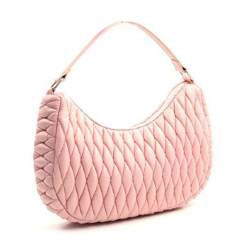 Fashion faux leather quilted handbag