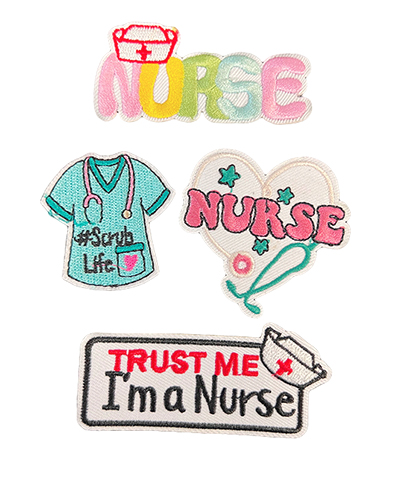 4pc Nurse Patch Set