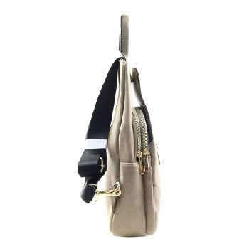 Fashionable faux leather sling bag