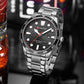 Elegant Stainless Steel Quartz Watch