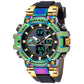 Men's Dual Display Sporty Fitness Watch