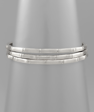 3 Row Bamboo Bangle