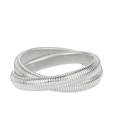 2 Row Herringbone Twisted Bracelet