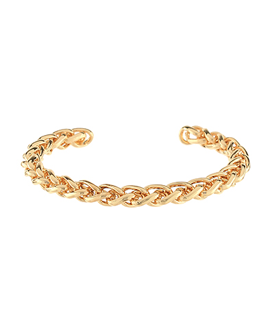 Bold Braided Metal Cuff