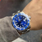 Luxury Sapphire Crystal Automatic Mechanical Men's Watch with Stainless Steel Band