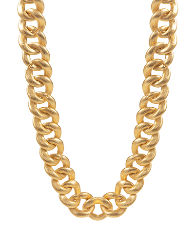 Bold Curb Chain Necklace