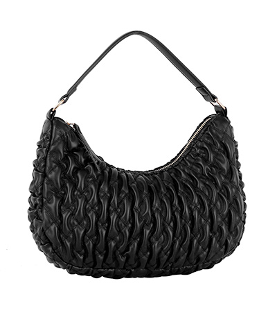 Crescent Leather Shoulder Bag