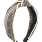 Circle & Dot Link Print Headband