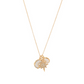 Starburst & Pearl Pendant Necklace