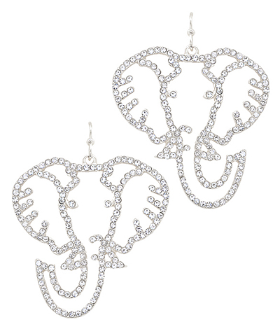 Elephant Drop Earrings