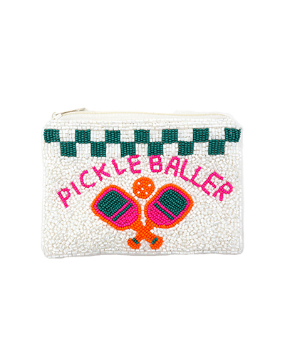 PICKLE BALLER" Coin Pouch