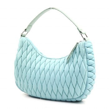 Fashion faux leather quilted handbag