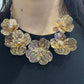 Filigree Flower Necklace