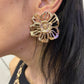 Outline Flower Statement Jewelry Set