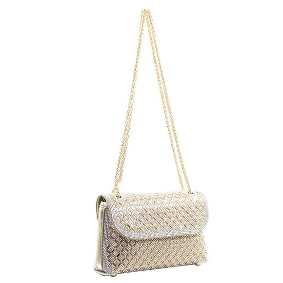 Fashion Rhinestone Clutch Bag