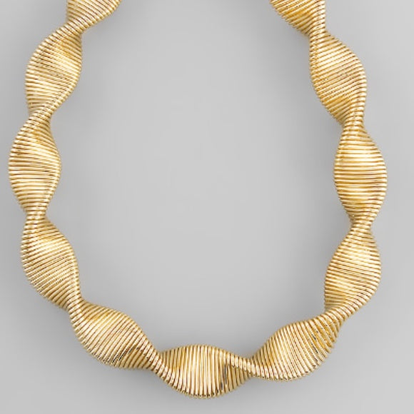 Twist Omega Chain Necklace