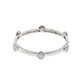 Pave Round Station Bracelet