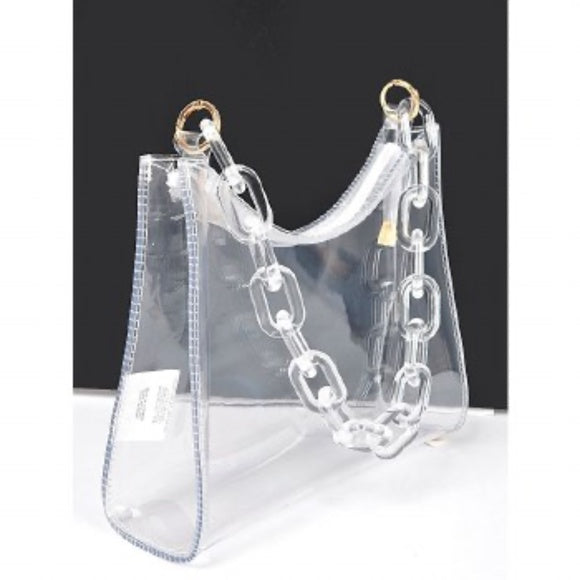 Fashion Clear Messenger Shoulder Bag