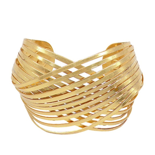 Twisted Design Cuff Bracelet