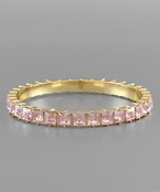 Square Crystal Bracelet