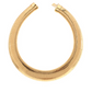 Chunky Omega Choker & Half Open Hoops Set