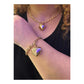 Puffy Heart Jewelry Set
