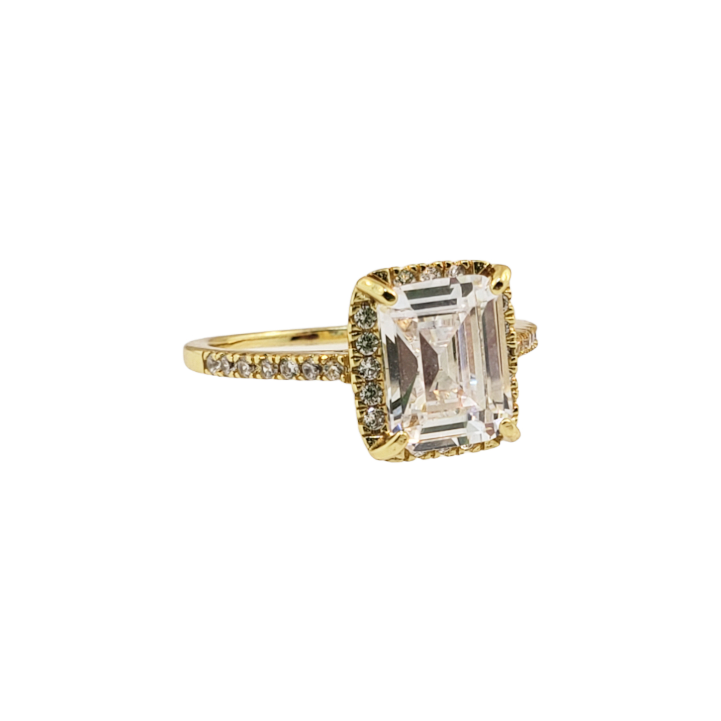 Emerald Cut Engagement Ring