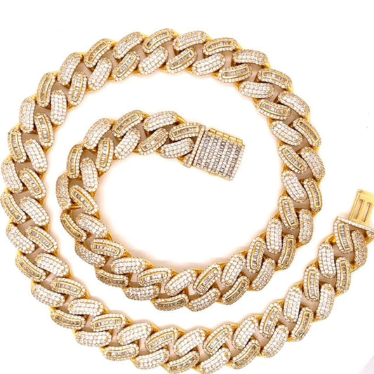 Cuban Link with CZ Chain